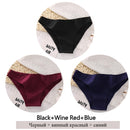 3Pcs Cotton Panties Women Low-Rise Underwear M-2XL Ladies Comfortable Briefs Plus Size Underpants Soft Female Lingerie 7 Colors