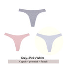 3Pcs Cotton Panties Women Low-Rise Underwear M-2XL Ladies Comfortable Briefs Plus Size Underpants Soft Female Lingerie 7 Colors