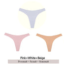 3Pcs Cotton Panties Women Low-Rise Underwear M-2XL Ladies Comfortable Briefs Plus Size Underpants Soft Female Lingerie 7 Colors