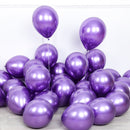 20pcs 12inch New Glossy Baby Pink Metal Pearl Latex Balloon Rose Gold Thick Chrome Metallic Globos Wedding Birthday Party Decor