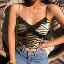 2021 Y2K Crop Tops Women Summer Corset Tank Top For GIrls Sexy E-girl Style Spaghetti Strap with Lace Clothes Basic Stretch Cami