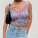 2021 Y2K Crop Tops Women Summer Corset Tank Top For GIrls Sexy E-girl Style Spaghetti Strap with Lace Clothes Basic Stretch Cami