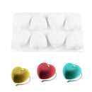 1 PCS Silicone Cake Mold 3D Love Heart Shape Baking Tools Non-Stick Chocolate Mold Jelly Candy Mould DIY Decorating Tools