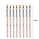 3/7pcs Nail Pen Brush 7 Different Sizes Nail Glue Phototherapy Pen Suitable for Professional Salon or Home Use Gel Nail Brush