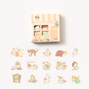 45Pcs/box Cute House Stickers Creative Special-shaped Cartoon Stickers Scrapbooking Dairy Stickers Decoration Diy Stationery