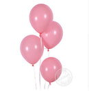 12pcs/lot Pink Latex Balloon Chrome Red Hot Pink Silver Metal Balloon Baby Shower Birthday Party Wedding Decorations Air Globos