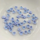 30pcs of flower angel butterfly Nail art rhinestone non-thermal restoration flat back acrylic nail stone nail art decoration