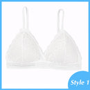 1/2PCS French Style Bralette Seamless Deep V Lace Bra Wireless Thin Underwear Sexy Lingerie Soft Push Up Bras For Women Hot