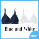 1/2PCS French Style Bralette Seamless Deep V Lace Bra Wireless Thin Underwear Sexy Lingerie Soft Push Up Bras For Women Hot