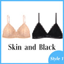 1/2PCS French Style Bralette Seamless Deep V Lace Bra Wireless Thin Underwear Sexy Lingerie Soft Push Up Bras For Women Hot
