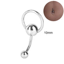 Crystal Belly Piercing Snale Skull Button Rings Bar Barbell Drop Dangle Navel Rings Nombril Ombligo Ring Women Men Body Jewelry