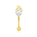 Crystal Belly Piercing Snale Skull Button Rings Bar Barbell Drop Dangle Navel Rings Nombril Ombligo Ring Women Men Body Jewelry