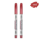 2pcs/lot DIY Metallic Waterproof Permanent Paint Marker Pens Gold And Silver For Drawing Students Supplies Marker Craftwork Pen