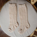 Summer Kids Socks Floral Big Bow Toddlers Girls knee High Long Sock Soft Cotton Hollow Out Baby Socks Mesh Girl Princess Socken