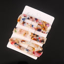 1/2/3 PCS Women Fashion Leopard Acetate Geometric Hair Clips Vintage Hairpins Barrettes Hair Accessories All Match Hair Clips