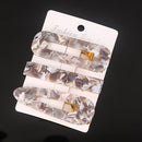 1/2/3 PCS Women Fashion Leopard Acetate Geometric Hair Clips Vintage Hairpins Barrettes Hair Accessories All Match Hair Clips