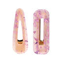 1/2/3 PCS Women Fashion Leopard Acetate Geometric Hair Clips Vintage Hairpins Barrettes Hair Accessories All Match Hair Clips