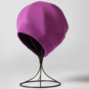 VISROVER  6 colors unsex Autumn winter solid color real cashmere beanies best matched New cashmere man woman Warm skullies