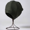 VISROVER  6 colors unsex Autumn winter solid color real cashmere beanies best matched New cashmere man woman Warm skullies