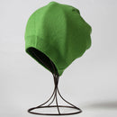VISROVER  6 colors unsex Autumn winter solid color real cashmere beanies best matched New cashmere man woman Warm skullies