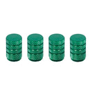 4PCS Valve Caps Aluminum Alloy Tire Valve Stem Covers for Motorcycles Trucks Cars Bikes Schrader Valve Caps Bicycle Accessories