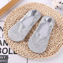 1/2 Pairs Fashion Women Girls Summer Socks Style Lace Flower Short Sock Antiskid Invisible Ankle 2020 Sox Sock Slippers