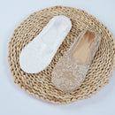 1/2 Pairs Fashion Women Girls Summer Socks Style Lace Flower Short Sock Antiskid Invisible Ankle 2020 Sox Sock Slippers