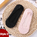 1/2 Pairs Fashion Women Girls Summer Socks Style Lace Flower Short Sock Antiskid Invisible Ankle 2020 Sox Sock Slippers