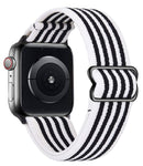 Scrunchie Strap for Apple watch band 44mm 40mm 38mm 42mm Adjustable Elastic Nylon solo Loop bracelet iWatch series 3 4 5 6 se