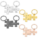 2 Pcs Boyfriend Gift Key chain for Women Men Couple Keychain Gifts for Husband Wife Boyfriend Girlfriend Valentines Day Gift