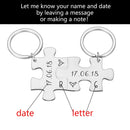 2 Pcs Boyfriend Gift Key chain for Women Men Couple Keychain Gifts for Husband Wife Boyfriend Girlfriend Valentines Day Gift