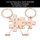 2 Pcs Boyfriend Gift Key chain for Women Men Couple Keychain Gifts for Husband Wife Boyfriend Girlfriend Valentines Day Gift