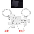 2 Pcs Boyfriend Gift Key chain for Women Men Couple Keychain Gifts for Husband Wife Boyfriend Girlfriend Valentines Day Gift