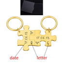 2 Pcs Boyfriend Gift Key chain for Women Men Couple Keychain Gifts for Husband Wife Boyfriend Girlfriend Valentines Day Gift