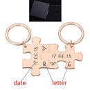 2 Pcs Boyfriend Gift Key chain for Women Men Couple Keychain Gifts for Husband Wife Boyfriend Girlfriend Valentines Day Gift