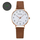 2021 NEW Women's Watches Simple Vintage Small Watch Leather Strap Casual Sport Clock Dress Wristwatches Women Relogio mujer