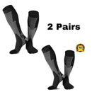 1/2/3/4/5/6/7 Pairs Compression Socks Fit Varicose Veins Football Soccer Stockings 30Mm Men Women Socks For Running Cycling Sock