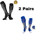 1/2/3/4/5/6/7 Pairs Compression Socks Fit Varicose Veins Football Soccer Stockings 30Mm Men Women Socks For Running Cycling Sock