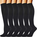 1/2/3/4/5/6/7 Pairs Compression Socks Fit Varicose Veins Football Soccer Stockings 30Mm Men Women Socks For Running Cycling Sock
