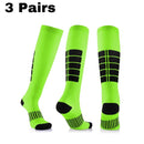 1/2/3/4/5/6/7 Pairs Compression Socks Fit Varicose Veins Football Soccer Stockings 30Mm Men Women Socks For Running Cycling Sock