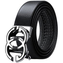 WILLIAMPOLO Genuine leather Belt Men Luxury Brand Designer fashion Top Quality Belts for Men Strap Male Metal Automatic Buckle