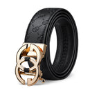 WILLIAMPOLO Genuine leather Belt Men Luxury Brand Designer fashion Top Quality Belts for Men Strap Male Metal Automatic Buckle