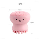 1PC Silicone Cleaning Brush Gel Washing Pad Exfoliating Blackhead Remover Facial Deep Cleansing Face Brushes Baby Bath Massager