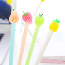 0.5mm Cute Kawaii Yellow doll head Gel Pen Signature Pens Escolar Papelaria For Office School Writing Supplies Stationery Gift