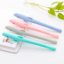 0.5mm Cute Kawaii Yellow doll head Gel Pen Signature Pens Escolar Papelaria For Office School Writing Supplies Stationery Gift
