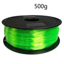3D Printing Filament TPU Flexible Filaments TPU filament Plastic for 3D Printer 1.75mm Printing Materials white Black etc Colors