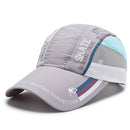 New Summer Quick Drying Thin Breathable Baseball Cap Men Women Sport Outdoor Hiking Mountaineering Cycling Fishing Hat Bone A143