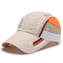 New Summer Quick Drying Thin Breathable Baseball Cap Men Women Sport Outdoor Hiking Mountaineering Cycling Fishing Hat Bone A143