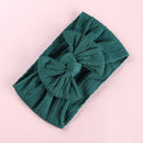32 Colors Cable Bow Baby Headband for Child Bowknot Headwear Cables Turban for Kids Elastic Headwrap Baby Hair Accessories
