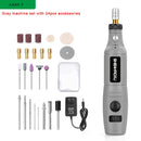 100V~240V Mini Electric Drill Power Tools 3.6V Multifuctional Grinder Grinding Accessories Set 3 Speed Engraving Pen For Dremel